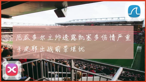 厄瓜多尔主帅透露凯塞多伤情严重卡皮耶出战前景堪忧